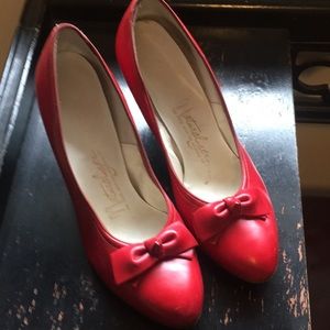 Authentic 1950’s Vintage Red Heels